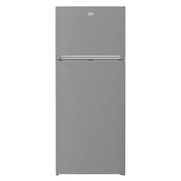 REFRIGERATEUR BEKO 2 PORTES 480L N.FROST A+ INOX RDNE49X Classe Énergétique : A+ Couleur Du Produit : Gris Type De Réfrigérateur : 2 Portes Volume Total Brut (L) : 490 Bac À Légumes : OUI Zone Fraiche : NON Distributeur D’eau : NON Hauteur : 172 cm Largeur : 70 cm Profondeur : 65,5cm Poids (KG) : 69